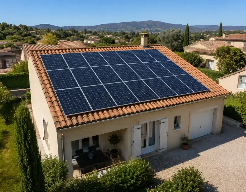 Prime à l'autoconsommation panneaux solaires Roaix — aide financière de l'État